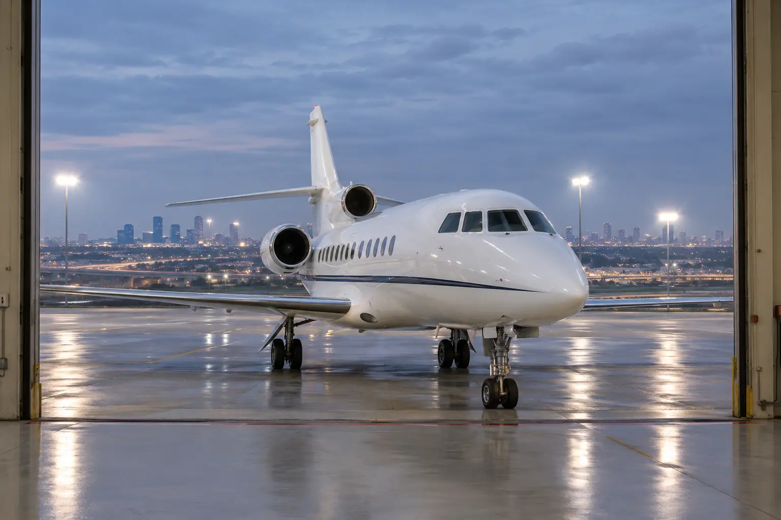 Private jet in Dallas