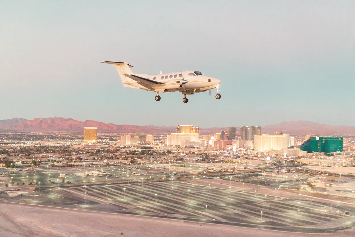 Private jet Los Angeles to Las Vegas