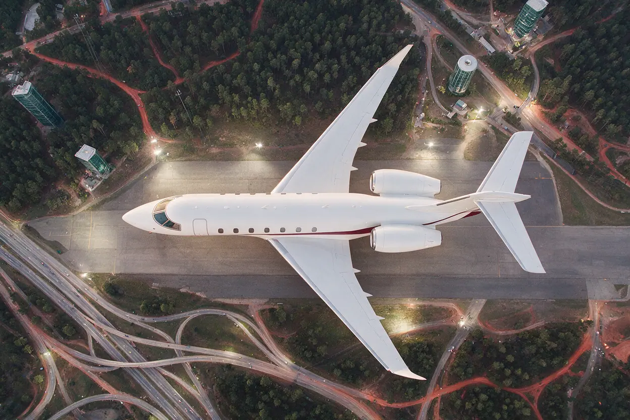 Private jet in Atlanta